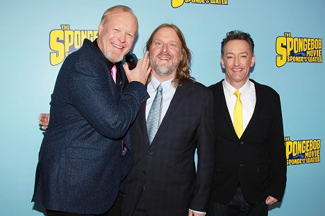 Bill Fagerbakke, Paul Tibbitt, Tom Kenny - Spongebob vo filme: Hubka na suchu - Z akcií