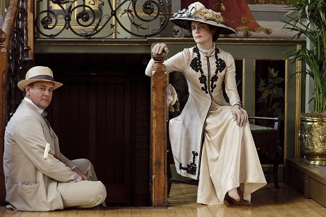 Hugh Bonneville, Elizabeth McGovern - Downton Abbey - La Rumeur se propage - Film