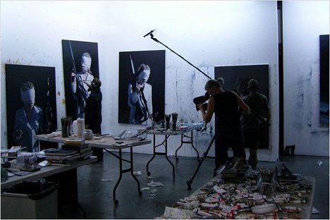 Claudia Schmid - Die Stille der Unschuld - Der Künstler Gottfried Helnwein - Del rodaje
