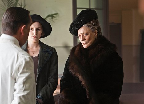 Laura Carmichael, Maggie Smith - Downton Abbey - Bis dass der Tod - Filmfotos