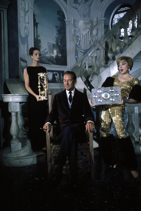 Capucine, Rex Harrison, Edie Adams - O Perfume do Dinheiro - Do filme