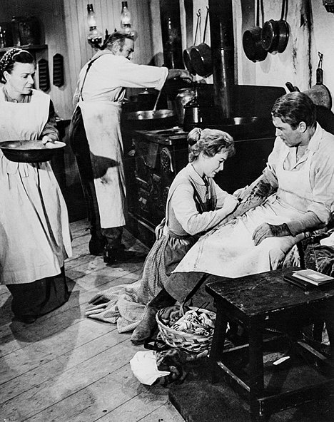 Vera Miles, James Stewart - Der Mann, der Liberty Valance erschoß - Filmfotos