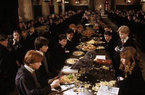 Rupert Grint, Daniel Radcliffe, Matthew Lewis, Alfred Enoch, Oliver Phelps, James Phelps, Devon Murray, Hugh Mitchell, Emma Watson - Harry Potter and the Chamber of Secrets - Photos
