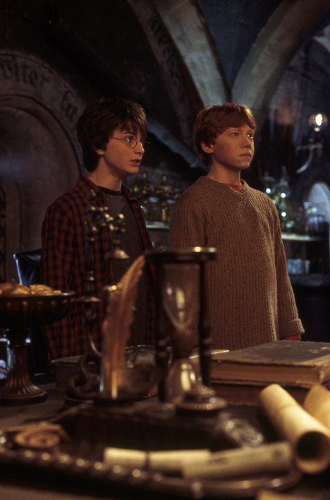 Daniel Radcliffe, Rupert Grint - Harry Potter und die Kammer des Schreckens - Filmfotos