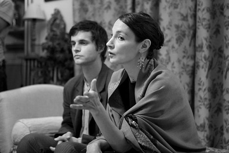 Laurent Lacotte, Jeanne Balibar - L'Idiot - De la película