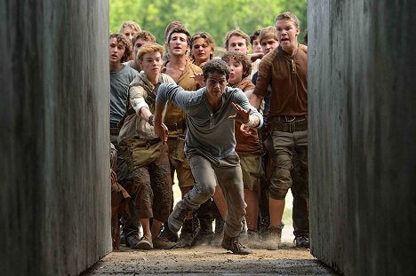 Thomas Brodie-Sangster, Cazi Greene, Dylan O'Brien, Blake Cooper, Will Poulter - The Maze Runner - Photos