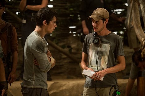 Dylan O'Brien, Wes Ball - Maze Runner - Die Auserwählten im Labyrinth - Dreharbeiten