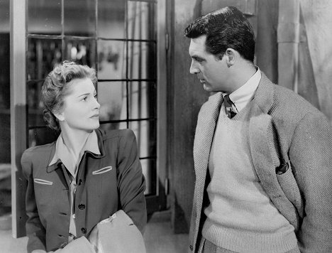 Joan Fontaine, Cary Grant - Verdacht - Filmfotos
