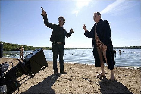 Joel Coen, Richard Kind - A Serious Man - Dreharbeiten
