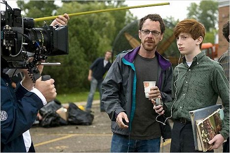 Ethan Coen, Aaron Wolff - Seriózní muž - Z natáčení