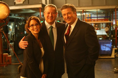 Tina Fey, Al Gore, Alec Baldwin - 30 Rock - Greenzo - Photos