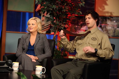 Amy Poehler, Andy Samberg - Parks and Recreation - Park Safety - Photos