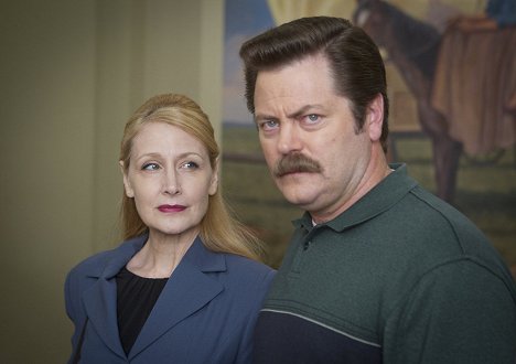 Patricia Clarkson, Nick Offerman - Parks and Recreation - Ron & Tammys - Promo