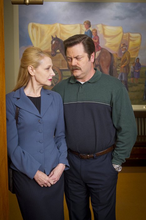 Patricia Clarkson, Nick Offerman - Parks and Recreation - Ron & Tammys - Promo