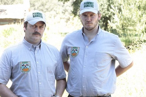 Nick Offerman, Chris Pratt - Odbor městské zeleně - Pawnee Rangers - Z filmu