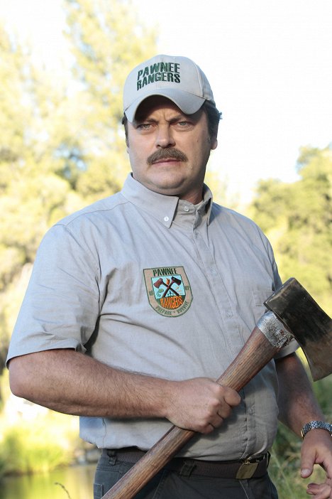 Nick Offerman - Parks and Recreation - Pawnee Rangers - Photos
