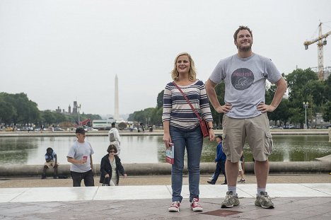 Amy Poehler, Chris Pratt - Parks and Recreation - Voyage à Washington - Film