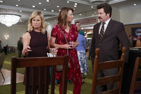 Amy Poehler, Lucy Lawless, Nick Offerman - Parks and Recreation - Ron et Diane - Film