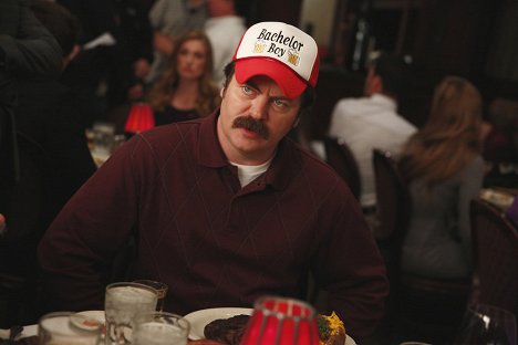 Nick Offerman - Parks and Recreation - Two Parties - Photos