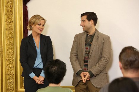 Amy Poehler, Jason Schwartzman - Parks and Recreation - Caution immorale - Film