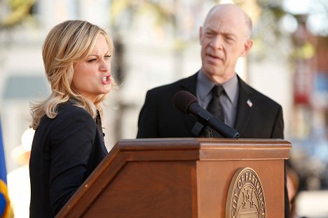 Amy Poehler, J.K. Simmons - Parks and Recreation - Partridge - Photos