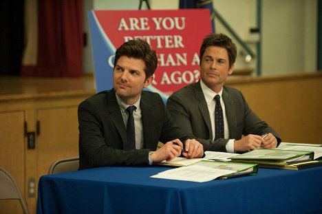 Adam Scott, Rob Lowe - Parks and Recreation - Are You Better Off? - Photos