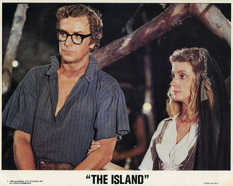 Michael Caine, Angela Punch McGregor - The Island - Lobby Cards