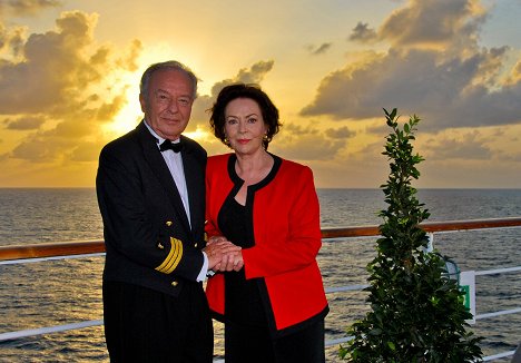 Horst Naumann, Karin Dor - Das Traumschiff - Panama - Werbefoto