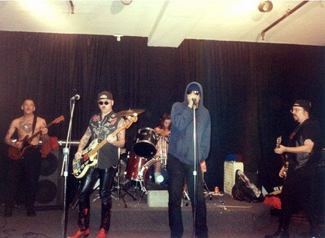 Dee Dee Ramone, Merle Allin, GG Allin - GG Allin & Dee Dee Ramone: Rehearsal at Tin Pan Studios 1991 - Photos