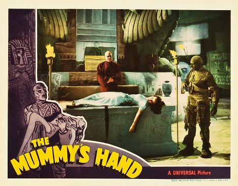 George Zucco, Peggy Moran, Tom Tyler - The Mummy's Hand - Lobbykaarten