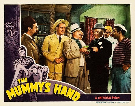 Dick Foran, Wallace Ford, Cecil Kellaway - The Mummy's Hand - Lobby karty