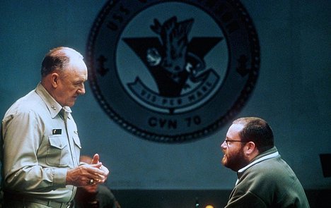 Gene Hackman, John Moore - Im Fadenkreuz - Allein gegen alle - Dreharbeiten