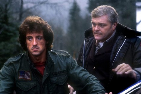 Sylvester Stallone, Brian Dennehy - First Blood - Van film