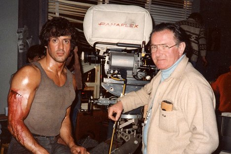 Sylvester Stallone, Andrew Laszlo - Rambo - First Blood - Dreharbeiten