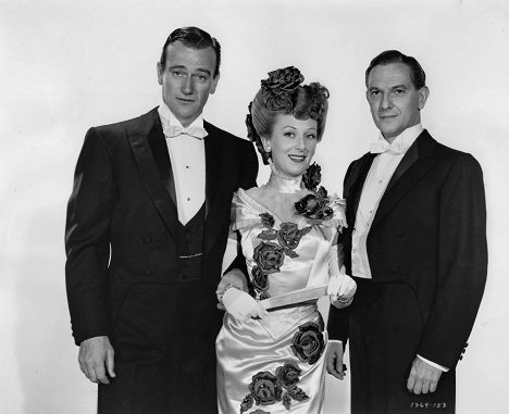 John Wayne, Ann Dvorak, Joseph Schildkraut - La Belle de San Francisco - Promo