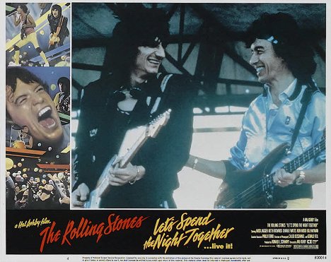 Ronnie Wood, Bill Wyman - Let's Spend the Night Together - Lobby karty