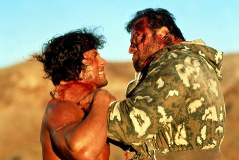 Sylvester Stallone, Randy Raney - Rambo 3. - Filmfotók