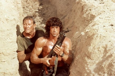 Richard Crenna, Sylvester Stallone - Rambo 3. - Filmfotók