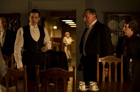 Robert James-Collier, Jim Carter, Phyllis Logan - Downton Abbey - Episode 8 - Photos