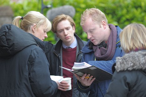 Anne-Marie Duff, Dominic Leclerc - From Darkness - Tournage