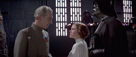 Peter Cushing, Carrie Fisher - Star Wars: Episode IV - A New Hope - Photos