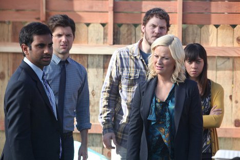 Aziz Ansari, Adam Scott, Chris Pratt, Amy Poehler, Aubrey Plaza - Parks and Recreation - L'Ex-meilleure amie - Film