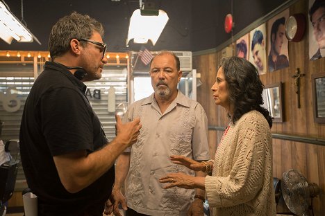 Rubén Blades, Patricia Reyes Spíndola - Fear the Walking Dead - Insurrection - Tournage