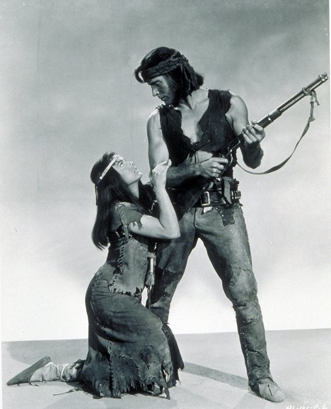 Jean Peters, Burt Lancaster - Apache - Promoción