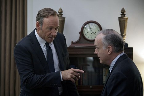 Kevin Spacey, Reed Birney - House of Cards - Chapter 1 - Photos