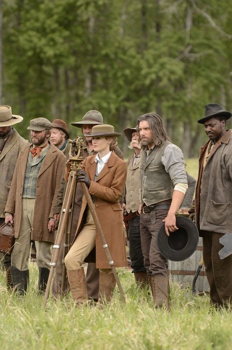 Dominique McElligott, Anson Mount, Dohn Norwood - Hell on Wheels - Scabs - Photos