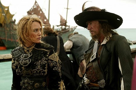 Keira Knightley, Geoffrey Rush - Pirates of the Caribbean: At World's End - Photos