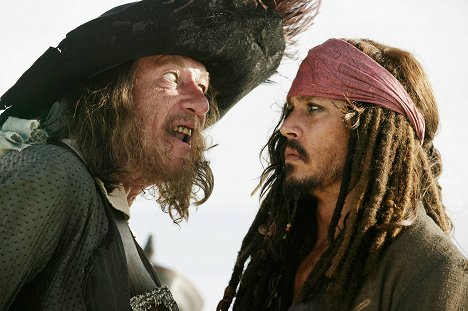 Geoffrey Rush, Johnny Depp - Piráti z Karibiku: Na konci světa - Z filmu