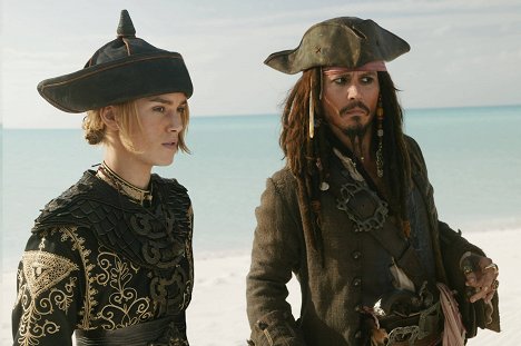 Keira Knightley, Johnny Depp - Piráti z Karibiku: Na konci světa - Z filmu
