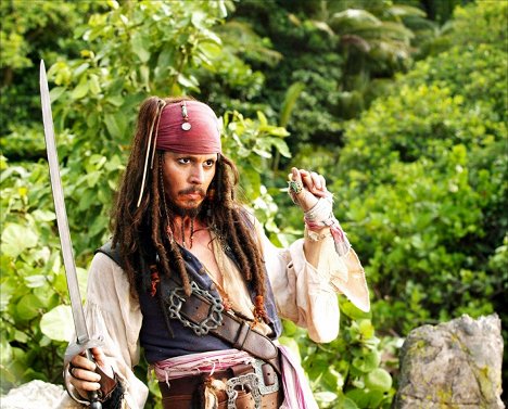 Johnny Depp - Piraci z Karaibów: Skrzynia umarlaka - Z filmu